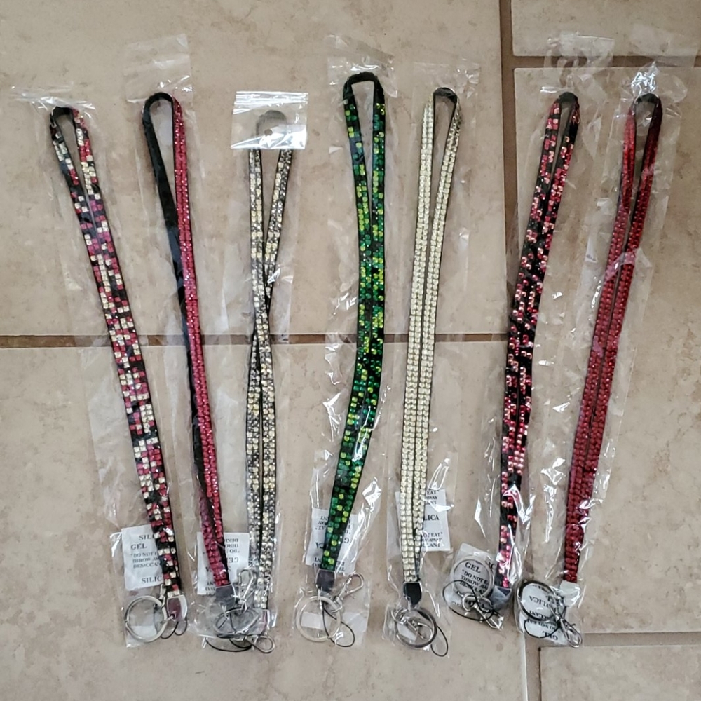New bling lanyards